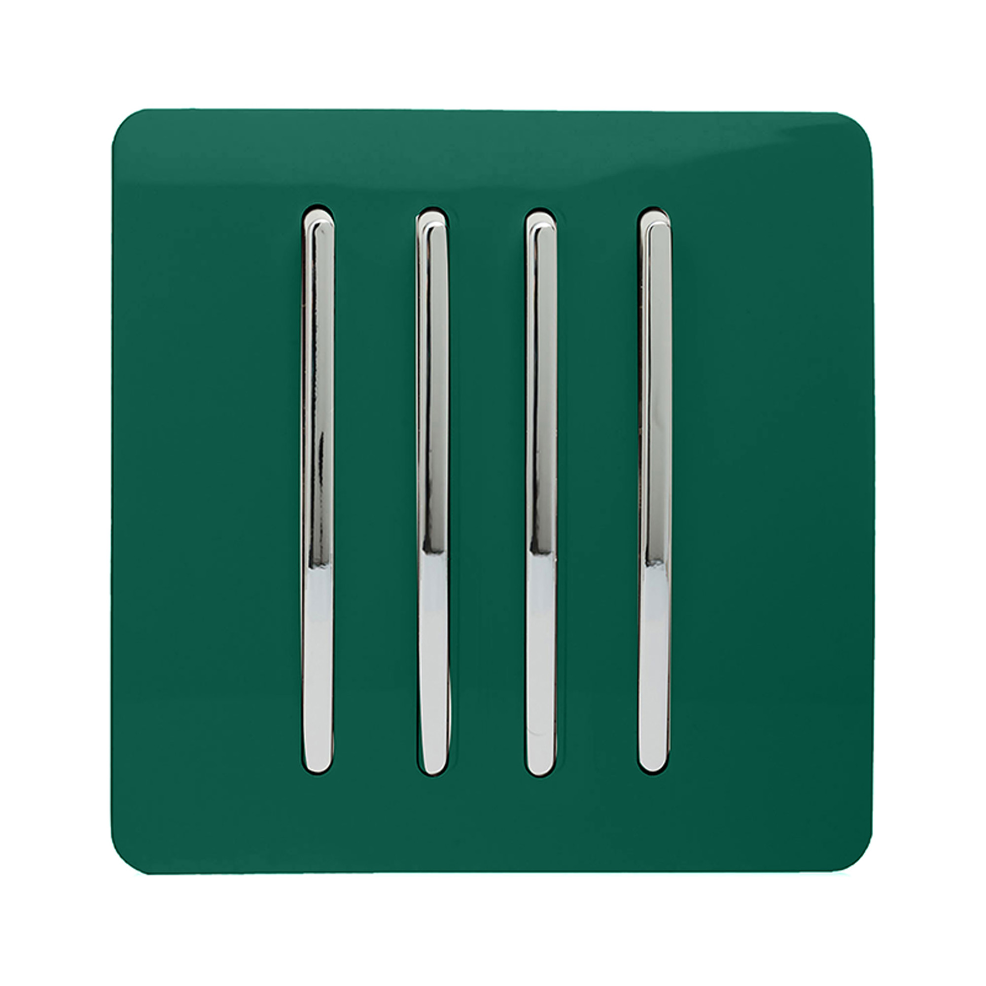 ART-SS8DG  4 Gang 2 Way 10 Amp Rocker Dark Green